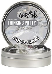 Crazy Aaron's putty toy - Liquid Glass transparent 10 cm