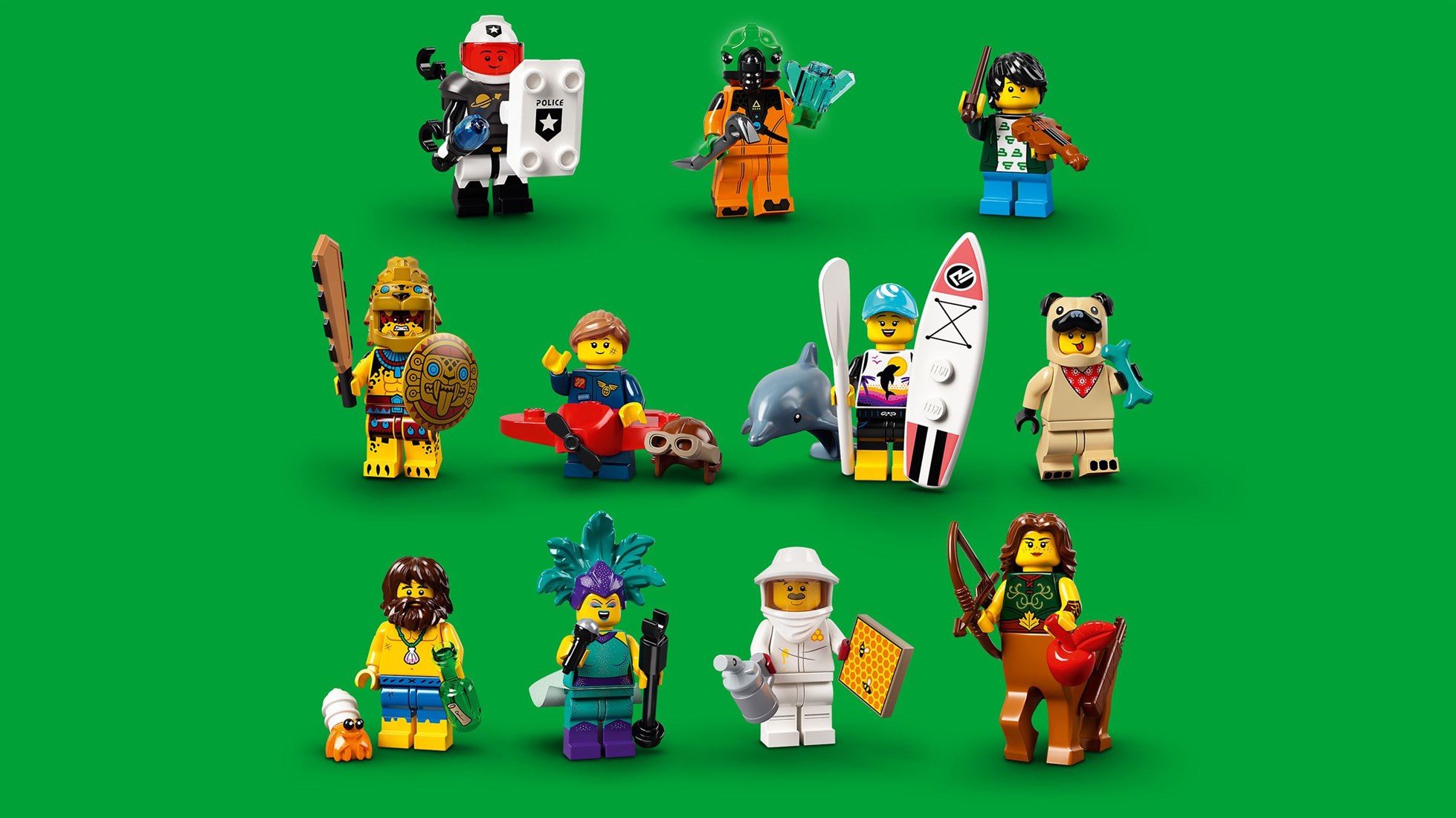lego minifigure serie 21
