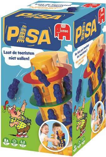 Jumbo balance game Pisa - exciting family game with tower