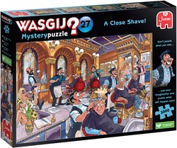 Jumbo jigsaw puzzle Wasgij Mystery 27 Vlam in de Pan 1000 pieces adults