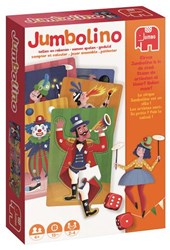 Jumbo kids game Jumbolino puzzle dice game - educational 4+