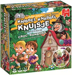 Jumbo children's game Knibbel Knabbel Knuisje - board game from 4 years
