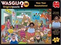 Jumbo puzzle Wasgij Original 36 - Good Intentions cartoon 1000 pieces-3