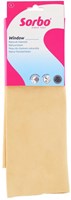 Sorbo natural chamois cleaning cloth large 35x52cm antibacterial