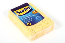 Sorbo viscose sponge medium cleaning sponge household