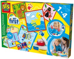 Ses finger paint set My first artwork creative cards ages 1-4