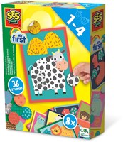 Ses animal print stickers - creative sticker set for kids