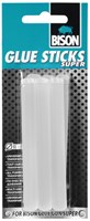 Bison glue sticks super 11mm - glue cartridges for hobby and repair - 6 pieces