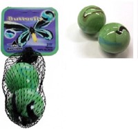 Don Juan 2 butterfly marbles 42mm (Mexico) 4011