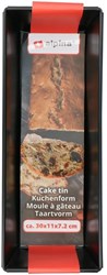 Alpina cake tin steel 30 cm - non-stick coating - black - bakeware
