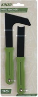Kinzo weed remover set garden tool 2-piece with ergonomic handle