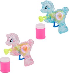 Bubble gun unicorn toy - Compact size - Plastic