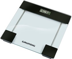 Grundig digital personal scale 180kg - transparent glass LCD