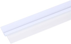 Kinzo draught excluder rubber white - insulation door window seal