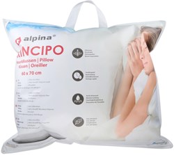 Alpina pillow bed cushion 60x70cm breathable microfiber cotton