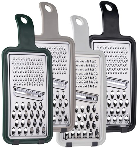 Alpina multi grater kitchen helper 28.5x12cm stainless steel green