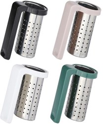 Alpina tea strainer stainless steel with handle for loose tea and herbs
