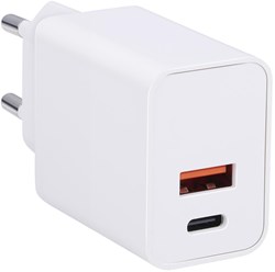 Grundig USB charger wall socket 230V with USB-A and USB-C ports