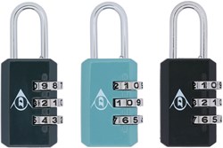 Cilgro combination lock suitcase black - Secure travel luggage lock
