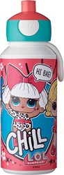 Mepal pop-up water bottle Campus 400ml - L.O.L. Surprise kids bottle