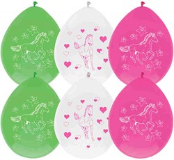 Ballonnen Paarden, 6st.