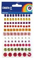 Craft set diamond mix blue - Create-it decoration craft fun