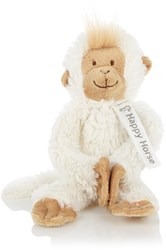 Happy Horse cuddly hanging monkey white - soft plush monkey 23cm