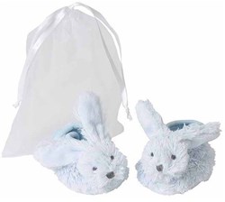 Happy Horse baby slippers Bunny Richie blue - gift in organza bag