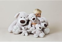 Happy Horse cuddly bear Baggio - grey plush bear 22cm - baby soft toy-3