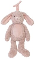 Happy Horse Bunny musical cuddly toy Rosi - Old pink - Baby gift
