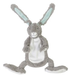 Happy Horse cuddle cloth bunny Twine grey - 20 cm baby gift