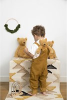 Happy Horse teddy bear Bradley 28cm - ochre yellow - soft plush cuddle toy-2