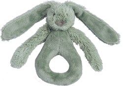 Happy Horse rattle green Rabbit Richie - plush baby toy