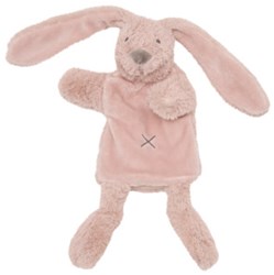Happy Horse cuddly bunny Richie hand puppet old pink baby gift