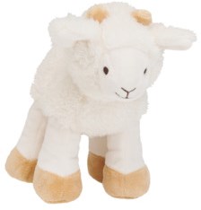 Happy Horse plush sheep Churro 19 cm white baby cuddly toy