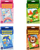 Diamond Painting set creative craft kit 10x15cm assorted for kids and adults