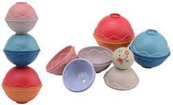 Happy World Happy world bio plastic stacking balls 22285