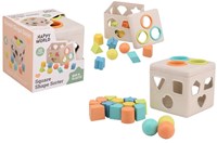 Johntoy shape sorter bio plastic educational toy multi color
