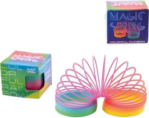 Johntoy slinky toy Funtoy neon colors plastic-3