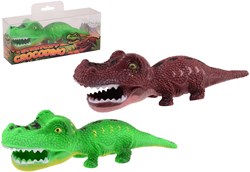 Johntoy stretch crocodile - dino toy in transparent box