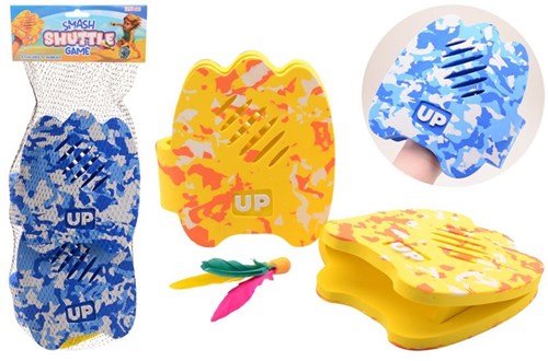 Johntoy Smash shuttle outdoor game - colorful badminton toy