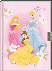 Image Books Disney Princess diary with lock pink hardcover