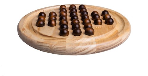Clown Games Solitaire Wood-3