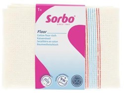 Sorbo cotton floor cloth 60x60cm absorbent cleaning towel