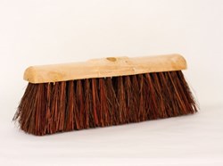 Street broom bassine stalks 45 cm coconut fiber outdoor broom