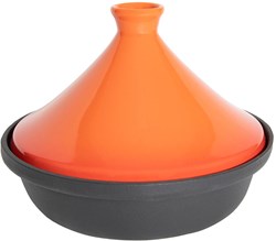 Tajine toy cast iron pot red 25x5.5cm play kitchen