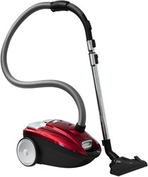 Inventum ST306RZA Stofzuiger met zak 3L - Rood/Zwart