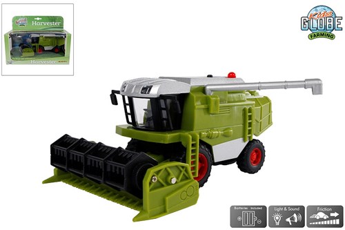 Kids Globe combine die cast toy vehicle with light and sound 21cm