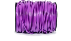 Skipping rope on roll purple 150 meters plastic kids toy