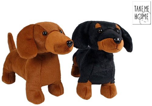 Dachshund plush cuddly dog 33cm soft toy Take Me Home